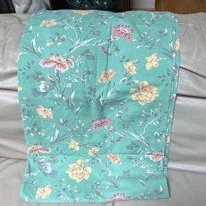 April Cornell shower curtain with hooks 6 ft wide by 69 in long